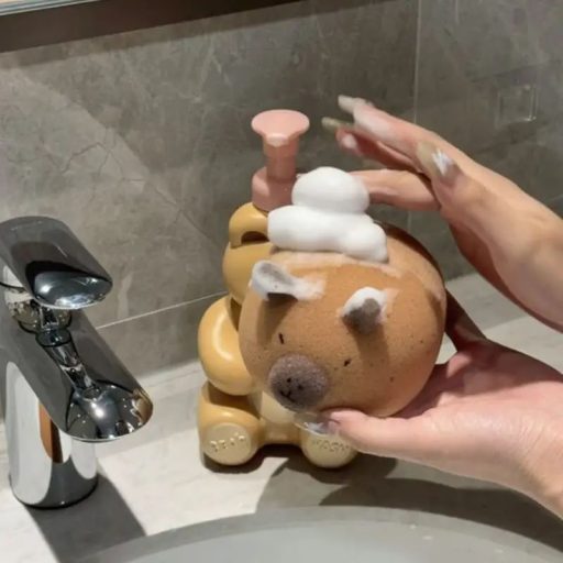 Capybara alakú fürdőszivacs