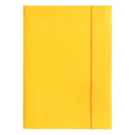 Gumis mappa OPTIMA A4 sárga 600gr