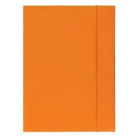 Gumis mappa OPTIMA A4 fluo narancs 600gr