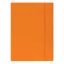 Gumis mappa OPTIMA A4 fluo narancs 600gr