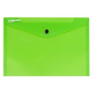 Irattasak E-COLLECTION A4 patentos zöld