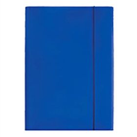 Gumis mappa OPTIMA A/4 kék 400 g