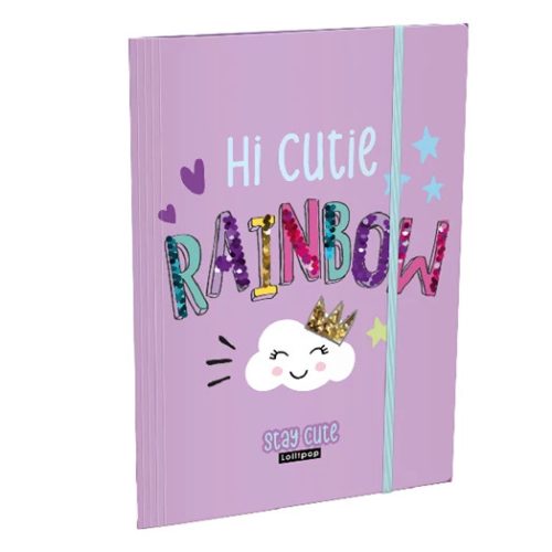 Gumis mappa LIZZY CARD A4 Stay Cute