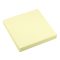 Öntapadós jegyzettömb GLOBAL Notes 3654-01(5654-01) 75x75mm sárga 100 lap