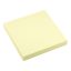 Öntapadós jegyzettömb GLOBAL Notes 3654-01(5654-01) 75x75mm sárga 100 lap