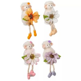 Bari lógólábú bundás virággal M9cm