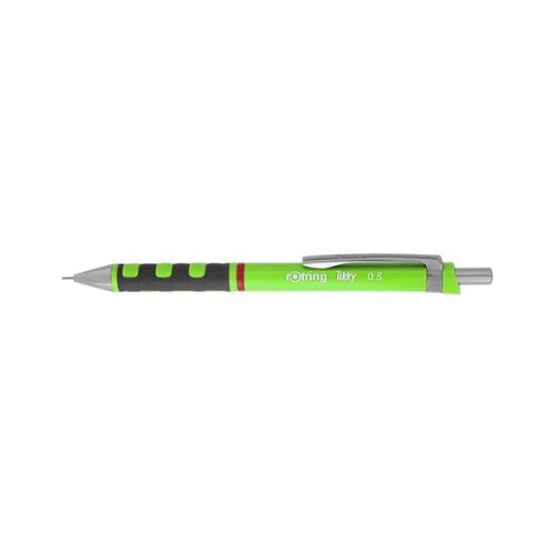 Nyomósirón, 0,5 mm, ROTRING  Tikky III. , neon zöld