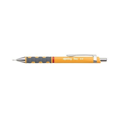 Nyomósirón, 0,5 mm, ROTRING  Tikky III. , neon narancs