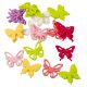 Filc pillangó mix 4cm 24db-os