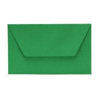   Névjegyboríték, színes, enyvezett, 70x117 mm, OFFICE 21, élénk zöld