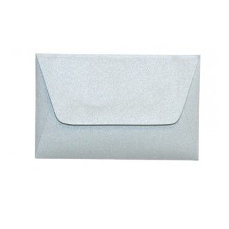 Névjegyboríték, színes, selyemfényű, aquamarine kék