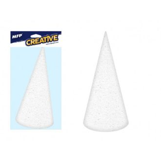 Polisztirol kúp átm. 7,8cm/mag. 20cm sima