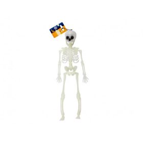 Világító csontváz 38 cm