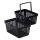 Bevásárlókosár DURABLE műanyag 19L fekete