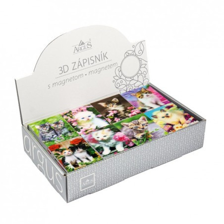 Jegyzet ARGUS mágneses 3D Cicás