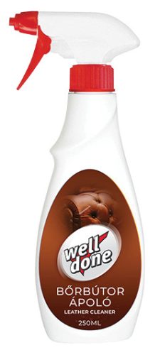 Bőrbútor ápoló, 250 ml, Well Done