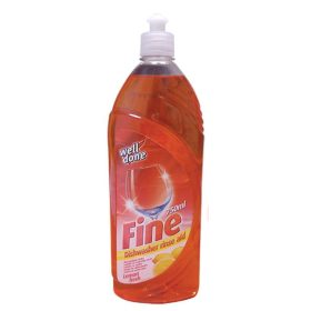 Öblítőszer, mosogatógéphez, 750 ml, Well Done