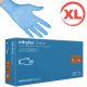 Gumikesztyű, nitril, púdermentes, 100 db, XL, Mercator