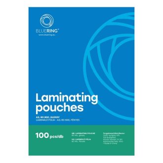Lamináló fólia A3, 150 micron 100 db/doboz, Bluering®