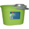 Felmosóvödör, csavarókosárral, 13 l, Green Mop, Paclan