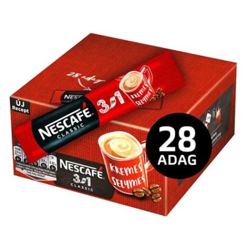 Kávé, instant, NESCAFE 3in1 Classic, 28x17g