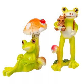 Béka gombával poly M6-7cm