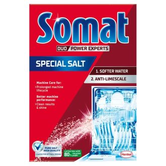 Mosogatógép vízlágyító só, 1,5 kg, SOMAT