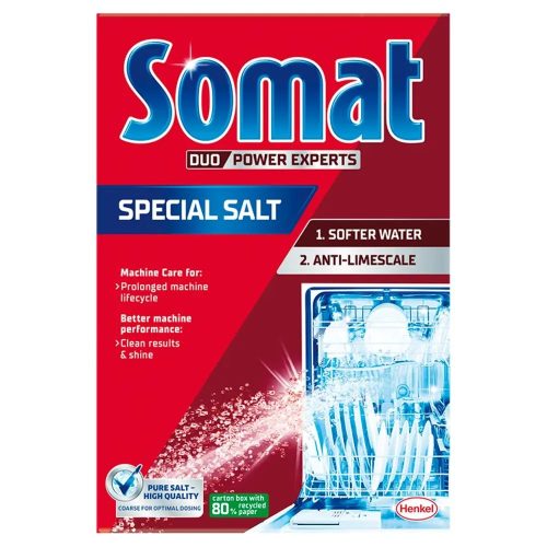 Mosogatógép vízlágyító só, 1,5 kg, SOMAT