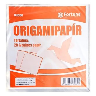 Origami papír, 20x20 cm, 20 lap, Fortuna