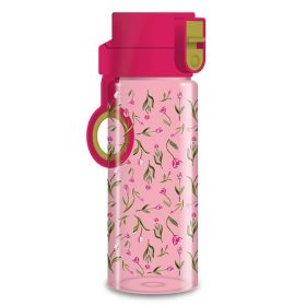 Kulacs ARS UNA műanyag BPA-mentes 475 ml Pink Tulips
