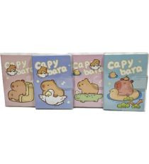 Capybara A7 Méretű Jegyzetfüzet – Tépőzáras Borítóval