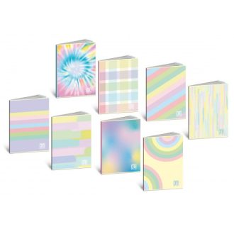    Füzet, tűzött, A4, kockás, 42 lap, BLASETTI One Color Pastelplus