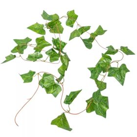 Girland borostyánleveles 245cm