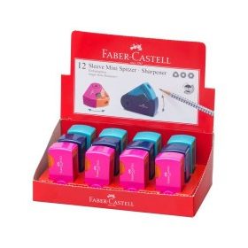   Hegyező, egylyukú, tartályos, FABER-CASTELL, vegyes színes SLEEVE