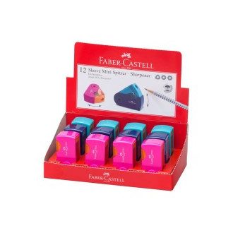   Hegyező, egylyukú, tartályos, FABER-CASTELL, vegyes színes SLEEVE