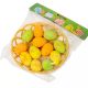 Hungarocell tojás színes kosárban 4cm 12db-os
