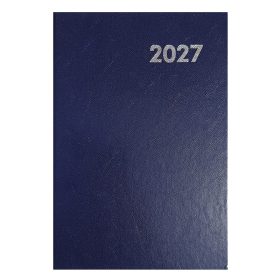 Határidőnapló Alisca B/5 heti fehér lapos, kék 2027