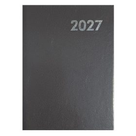 Határidőnapló Alisca B/5 napi fehér lapos, szürke 2027
