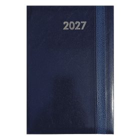   Határidőnaploó Alisca Rebel varrott A/4 heti fehér lapos, kék 2027