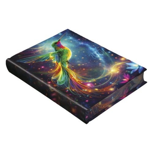 Határidőnapló REALSYSTEM Librobello B/6 napi fehér lapos 3D lakk Kolibri 2027