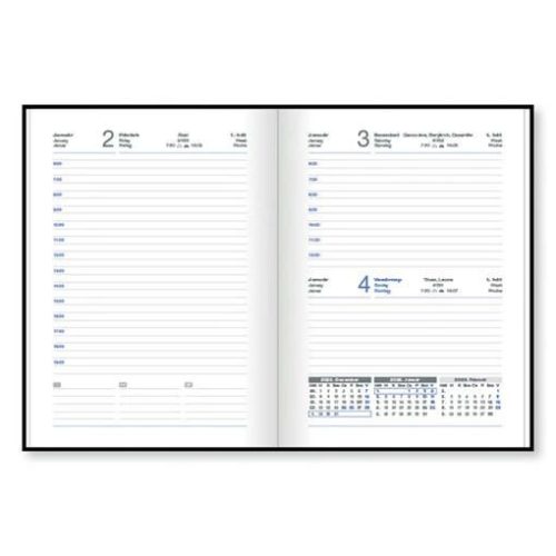 Határidőnapló VECTRALINE Spirit Sp-01 B/6 napi fehér lapos 2026.