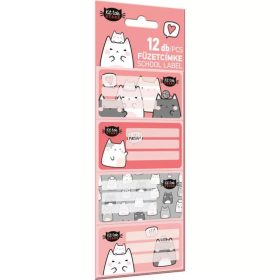 Lizzy Card lányos füzetcímke