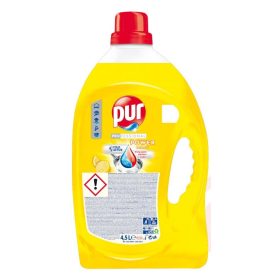 Mosogatószer, 4l, PUR, citrom