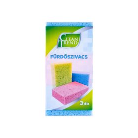Clean Trend Fürdőszivacs 3 db-os