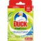 WC öblítő korong utántöltő, 2x36 ml, Fresh Discs, lime, DUCK