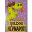 Képeslap, névnap, dinó, Cardex, G árkód