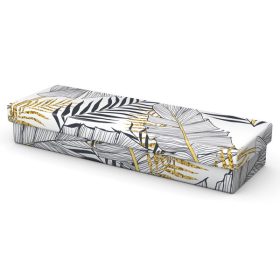 Levél mintás toll doboz