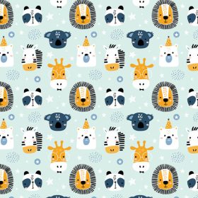 Cardex csomagolópapír 100x70cm, állatos