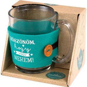 Tea Time bögre, Köszönöm, hogy vagy nekem!