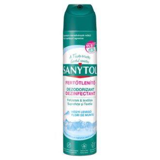   Fertőtlenítő légfrissítő, 300 ml, hegyi levegő illat, SANYTOL